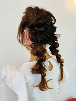 ヘアアレンジ PazRood 山下のヘアスタイル