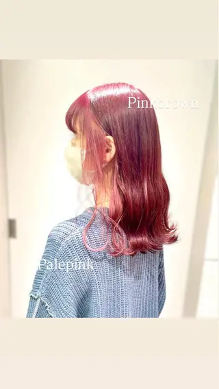 ロング 🎀カラー・カットモ デル募集中✧めい🎀のヘアスタイル