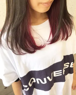 ロング 羽田 hadaのヘアスタイル