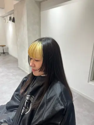 ロング カラー ogura hitomiのヘアスタイル