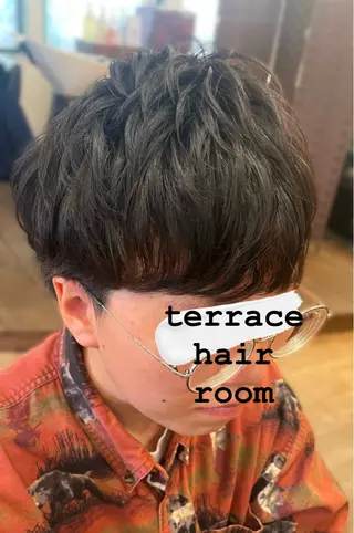 ショート パーマ メンズサロンテラス所属・テラス 佐藤のヘアスタイル