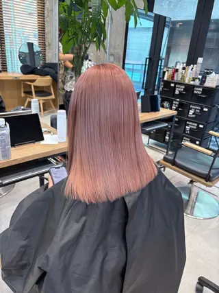 ミディアム カラー KAEDE🌺Wカ ラー/ホワイトカラーのヘアスタイル