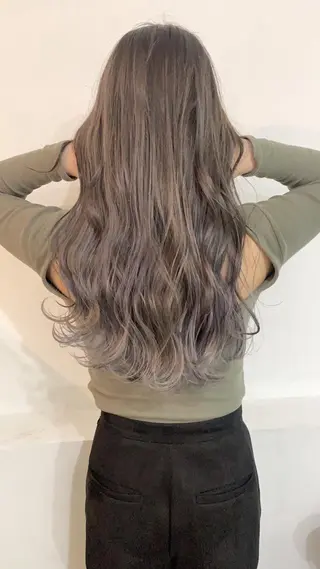 セミロング カラー パーマ ヘアアレンジ nico【代表】 市川　拓也のヘアスタイル