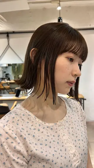ショート カラー じゅわっと暖色カラー 🍊Moemiのヘアスタイル