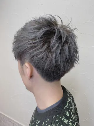 カラー メンズ 髪質改善/レイヤー ストウシンゴのヘアスタイル