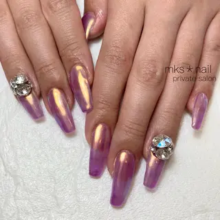 ネイル mks＊nail //  枚方長尾のネイルデザイン