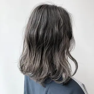 ミディアム カラー 中塚 義人のヘアスタイル