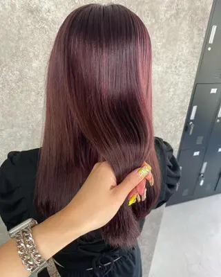 ロング カラー UNDER vr 【アンダーバー】のヘアスタイル