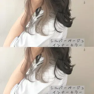 ロング カラー あさだ しゅうたろうのヘアスタイル