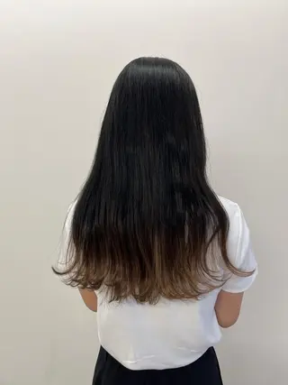 ロング カラー 韓国好き🇰🇷 美容師MIKUのヘアスタイル