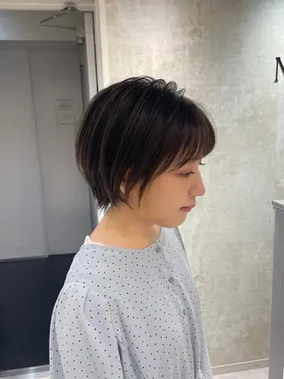 ショート 小野 明日香のヘアスタイル