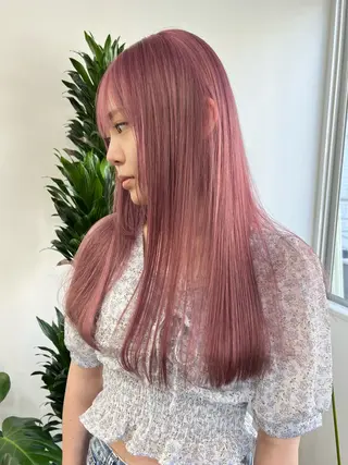 ロング カラー キッズ ブリーチ　ハイトーン 特化🌈フジタハルキのヘアスタイル