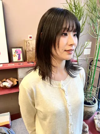 ミディアム カラー Yuto /レイヤー、ウルフのヘアスタイル