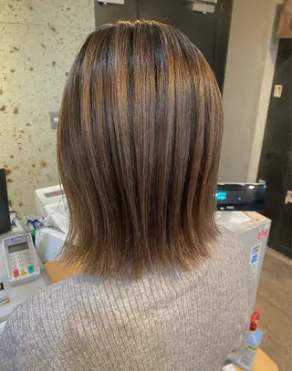 セミロング sail hairのヘアスタイル