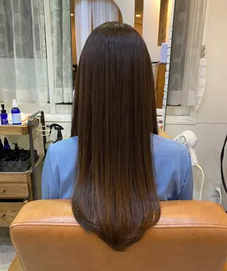 ロング カラー 心斎橋美容室 ARCHEあやかのヘアスタイル