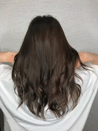 セミロング 酸性縮毛矯正　美髪 特化サロン　八百村のヘアスタイル