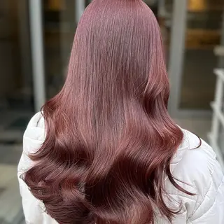 ロング カラー 💖ブリーチ/暖色 𝐘𝐮𝐢💖のヘアスタイル