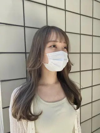 ロング カラー 和歌山韓国ヘア🌙 MOEのヘアスタイル
