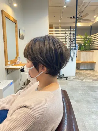 ショート [店長]加地 峻のヘアスタイル