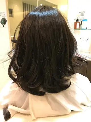 ミディアム カラー syuyama shinichiのヘアスタイル