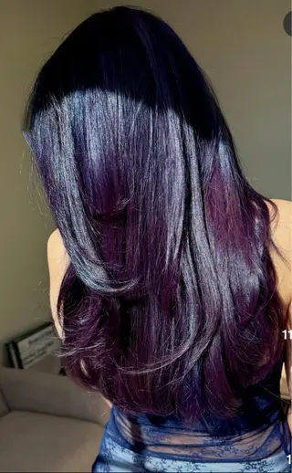 カラー 米元 ひなののヘアスタイル