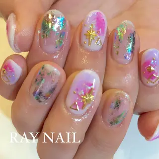 ネイル Arowa 伊田のネイルデザイン