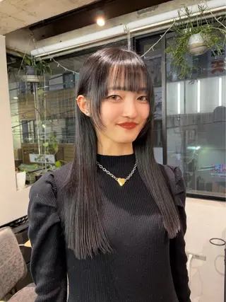 ロング カラー ナチュラル透明感🌱 小山美樹子のヘアスタイル
