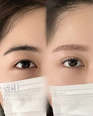 マツエク・マツパ secret Belle 草津店所属・Secret Belle  徳永の眉毛・アイブロウイメージ