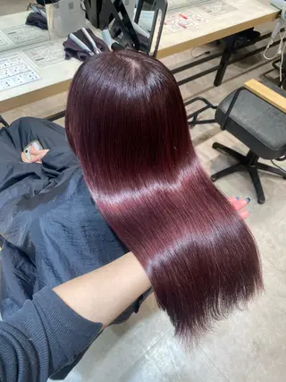 ロング 🌸cocomi🌸 透明感カラー🩶パリのヘアスタイル