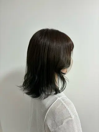 カラー オオカメ ユヅキのヘアスタイル