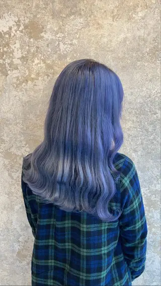 ロング マテリアル 中央駅店のヘアスタイル