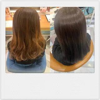 ロング 西川 大晴のヘアスタイル
