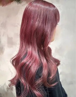 ロング カラー 宇都宮 🪩韓国ヘア 🇰🇷NANAMIのヘアスタイル