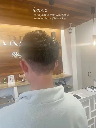ショート メンズ やまこし 美裕樹のヘアスタイル