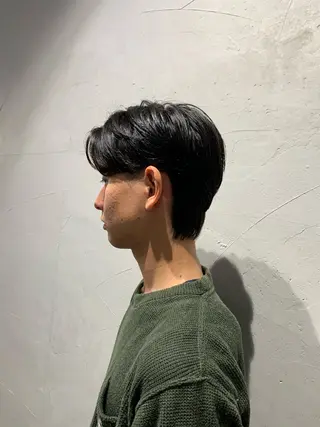 ショート メンズ/柏/パーマ/ チハヤのヘアスタイル