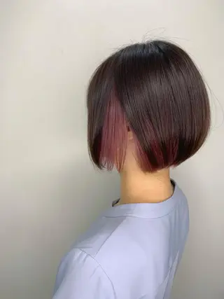 ショート カラー 艶髪クリエイター🪽 秋田 聖也のヘアスタイル