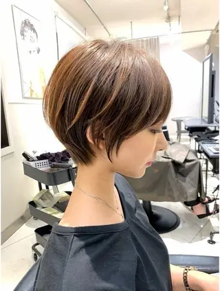 ショート くびれショート/ メンズパーマ/健太郎のヘアスタイル