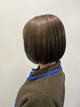 ショート カラー ✨透明感カラー✨ 🦖佐々木未来🦕のヘアスタイル