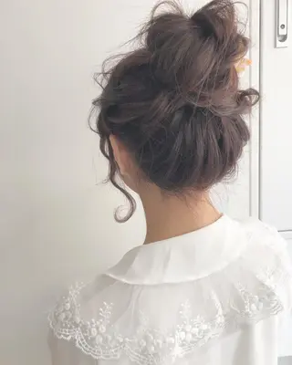 ミディアム 柳澤 興輝のヘアスタイル