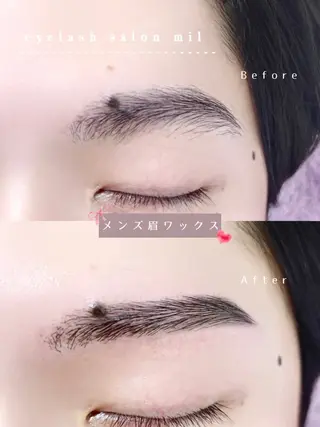 アイブロウ mil❤︎ Kahoのマツエク・マツパデザイン