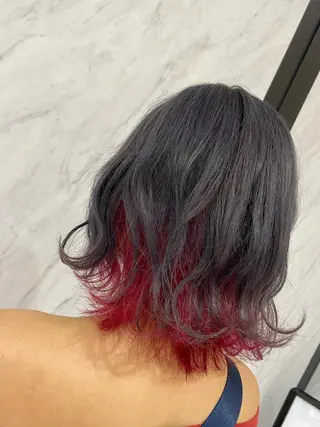 ミディアム 阪神尼崎 MASAYAのヘアスタイル