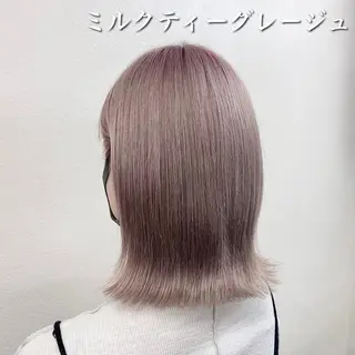 ミディアム カラー ヘアアレンジ ラスト1名様限定: ショート特化/森澤のヘアスタイル
