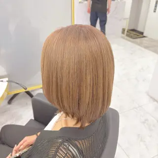 セミロング 中山 ちかのヘアスタイル