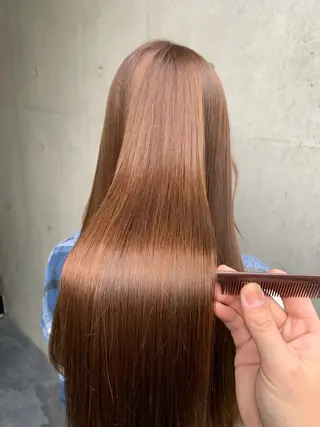 ロング 池田識之 髪質改善のヘアスタイル