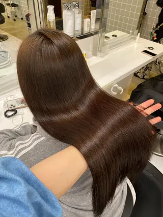 ロング カラー ヘアアレンジ キッズ TRU Shino🦋のマツエク・マツパデザイン