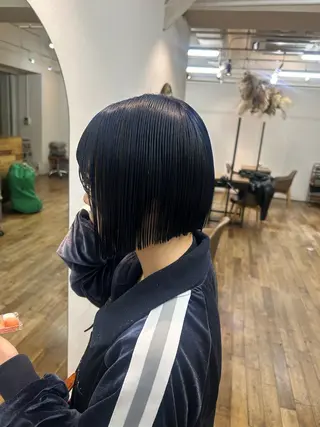 ショート カラー 大阪デザインカラー/ カットモデル募集のヘアスタイル