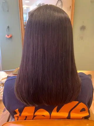 ロング クロサワ ヨーコのヘアスタイル