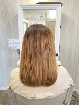 セミロング THETAふじみ野 野宮のヘアスタイル