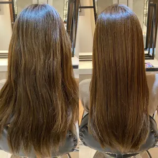 ロング パーソナルカラー骨格 顔タイプ 川野龍一のヘアスタイル