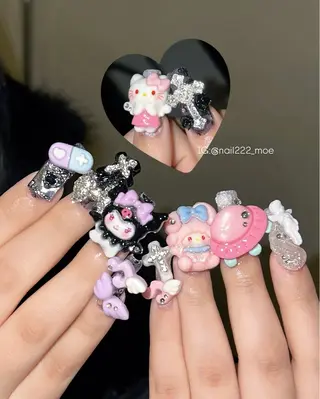 ネイル ⟡.*222⋰˚☆ MöEのネイルデザイン